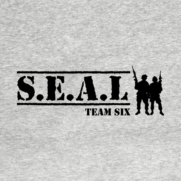 SEAL Team Six Military T-Shirt by SheepDog